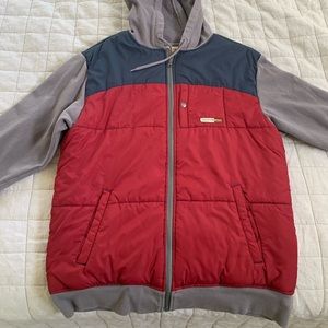 Mens Large Volcom Zip up Sweatshirt/Jacket